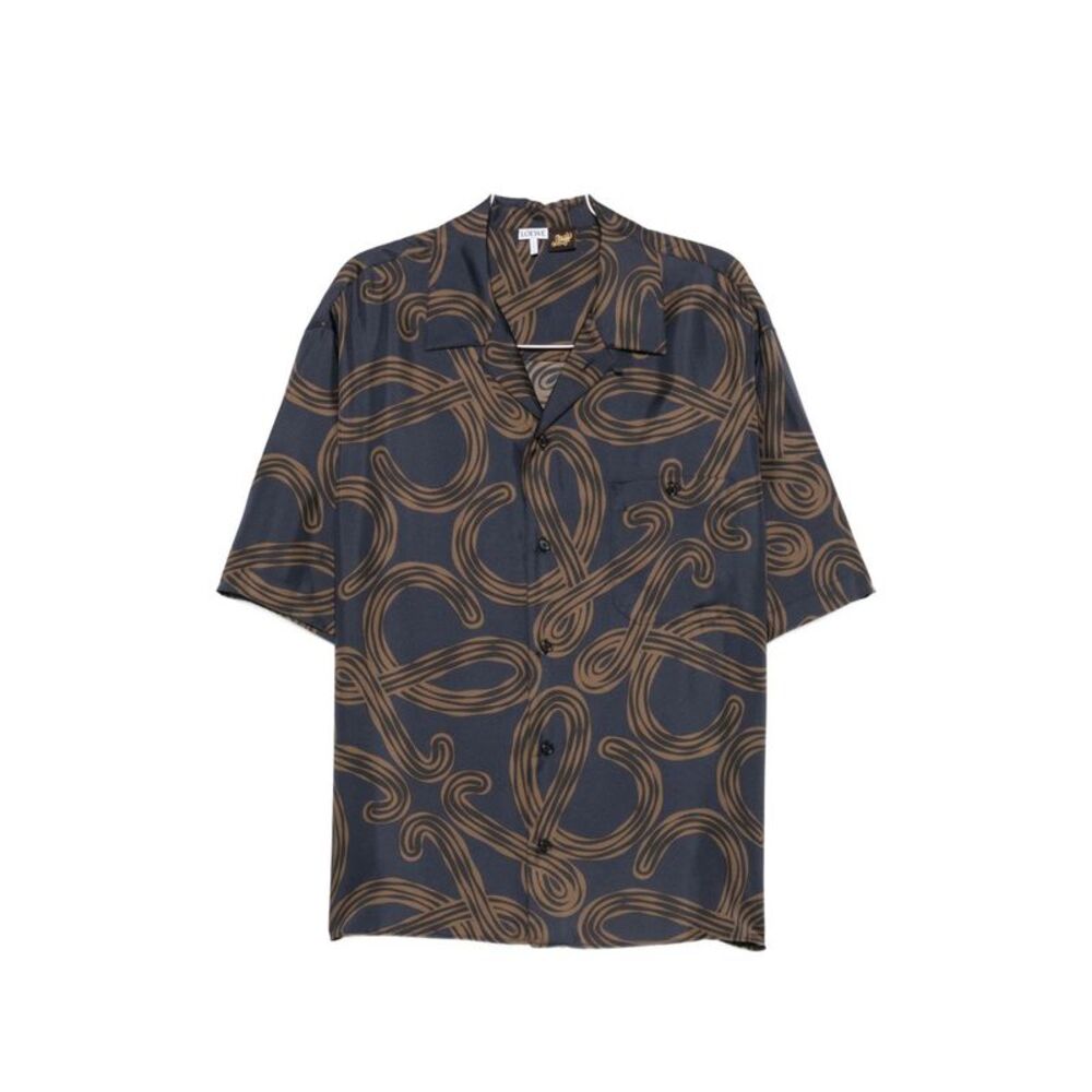 Loewe Paula's Ibiza Men Printed Silk Shirt